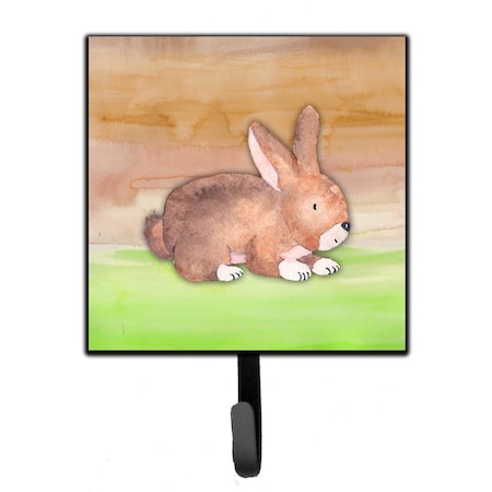 Jensendistributionservices Rabbit Watercolor Leash or Key Holder MI1715238